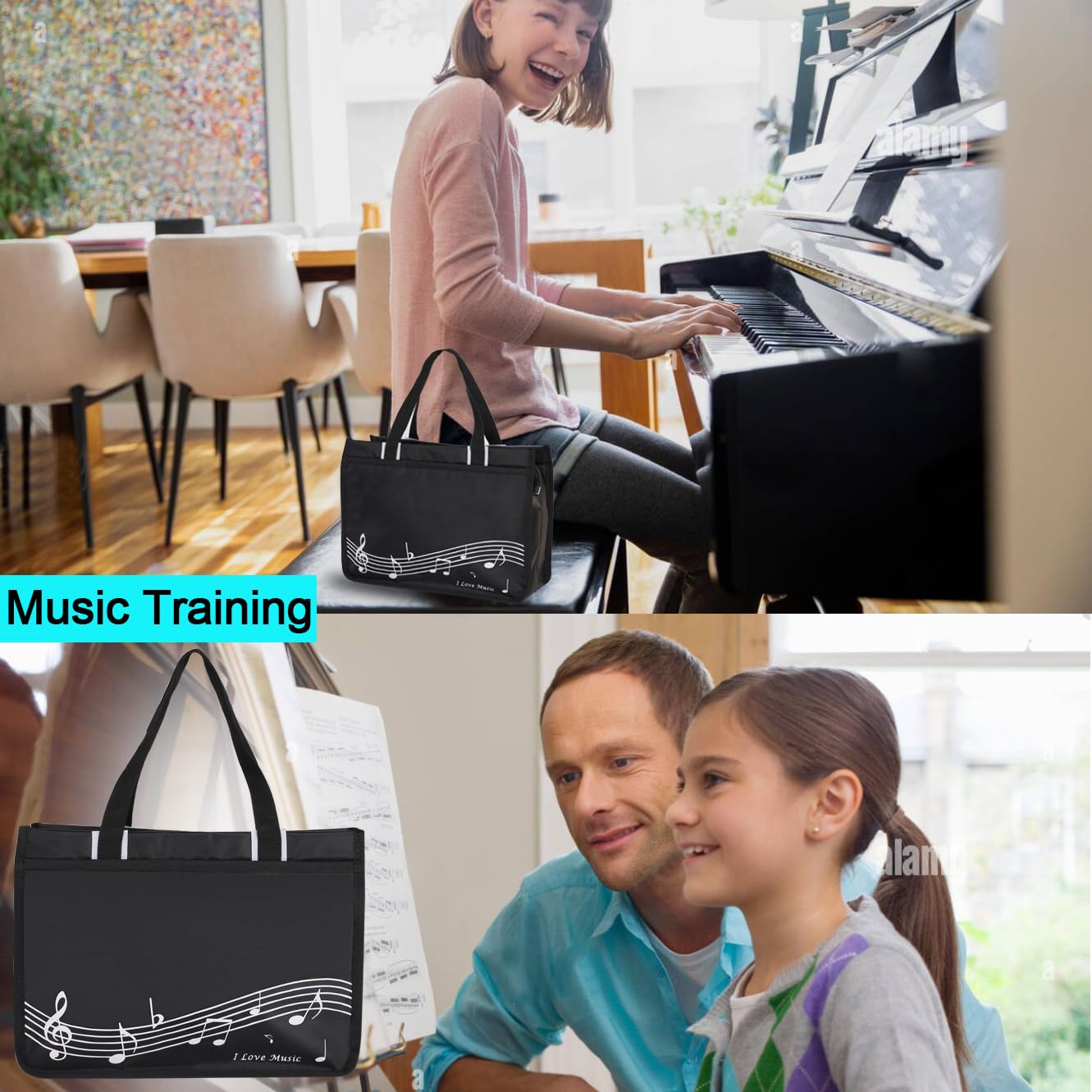 Headsitg travel-friendly tote, ideal for lessons, shopping, and daily outings.
