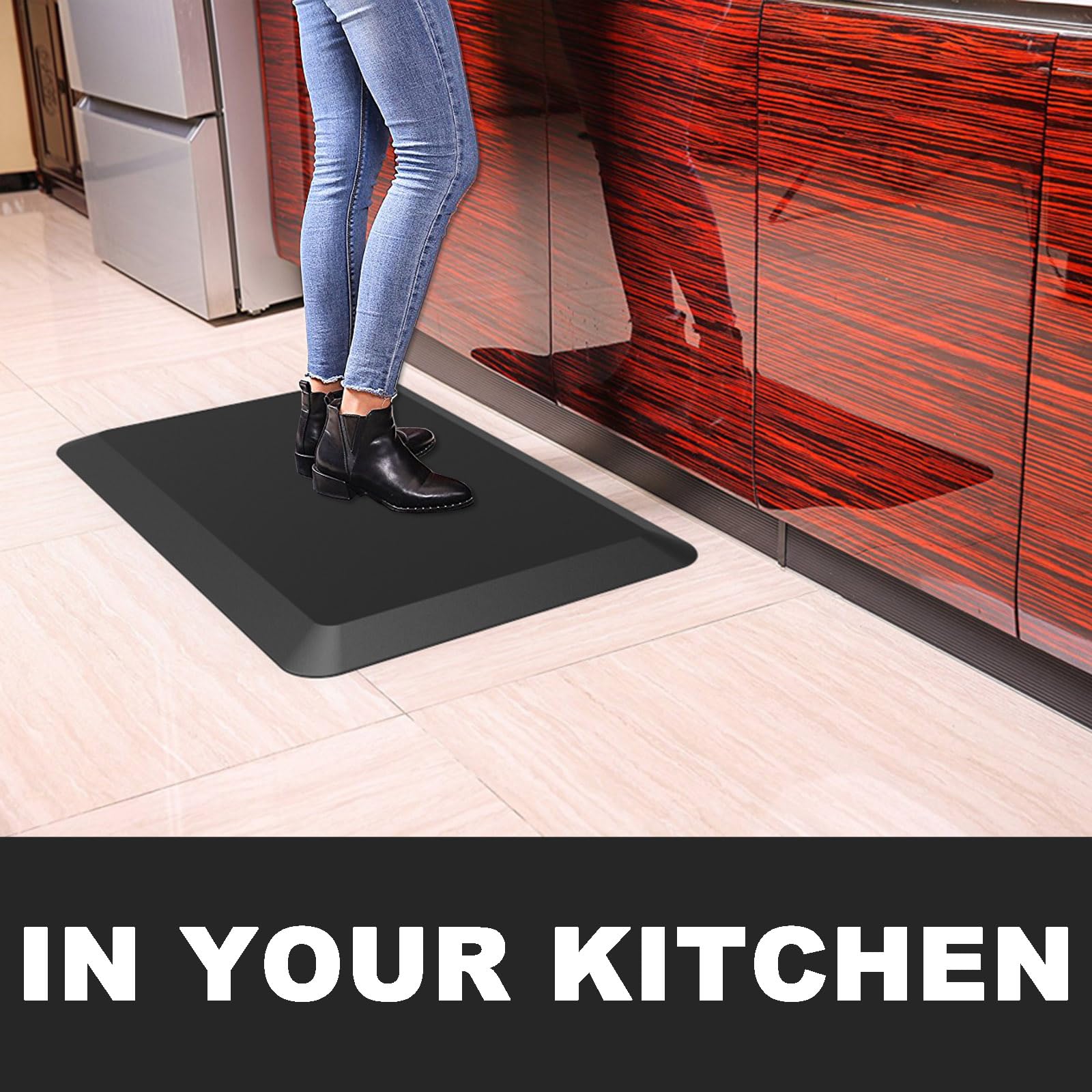 HEALEG office-use mat—multipurpose protection for floors in work areas.