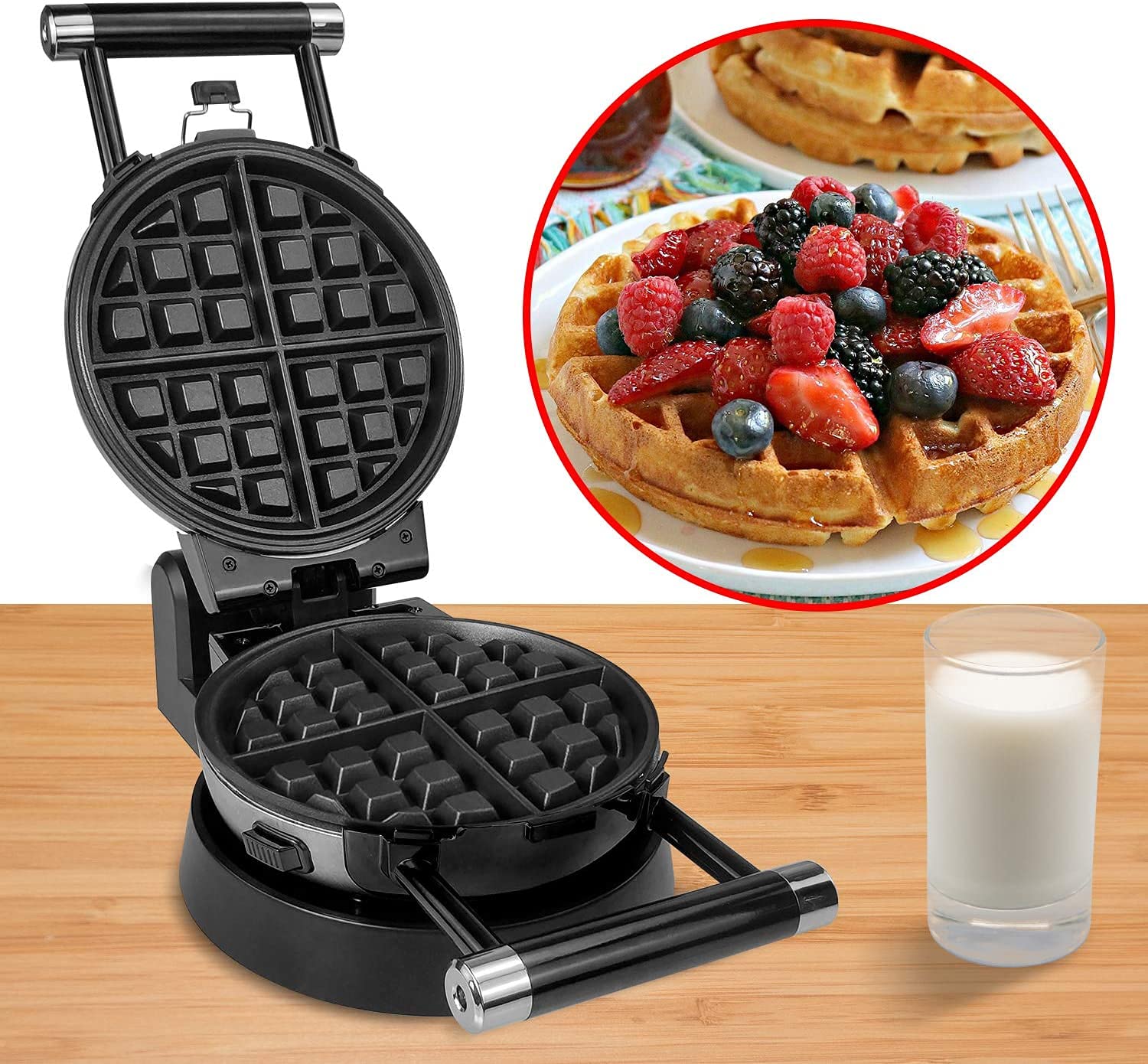Health and Home 3-in-1 removable plates detached for cleaning.