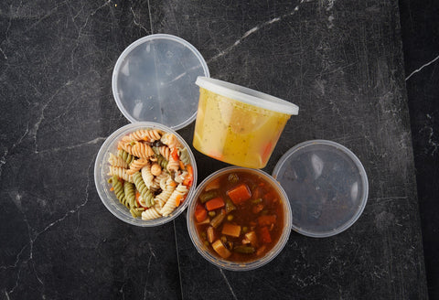 Healthy Packers leakproof lids help prevent spills during transit