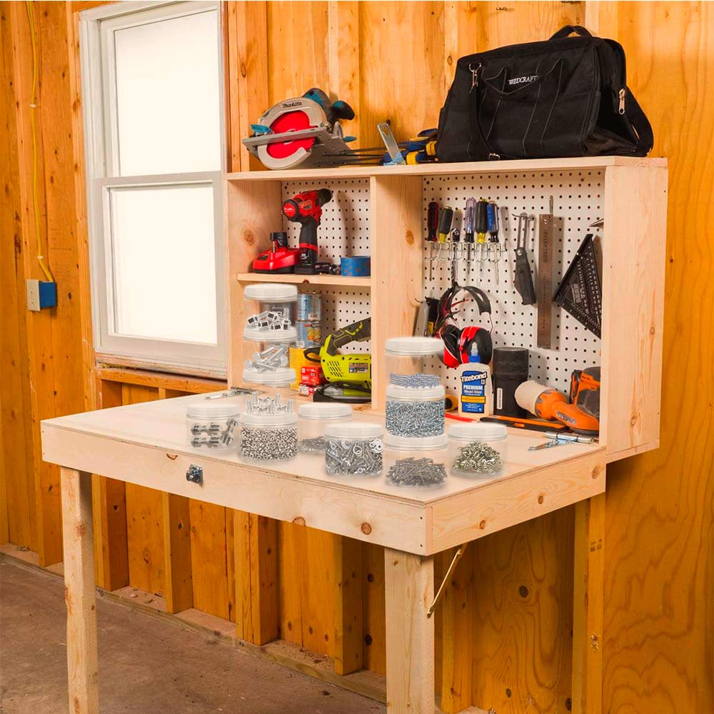 Healthy Packers multi-use storage for slime, crafts, creams, or condiments.