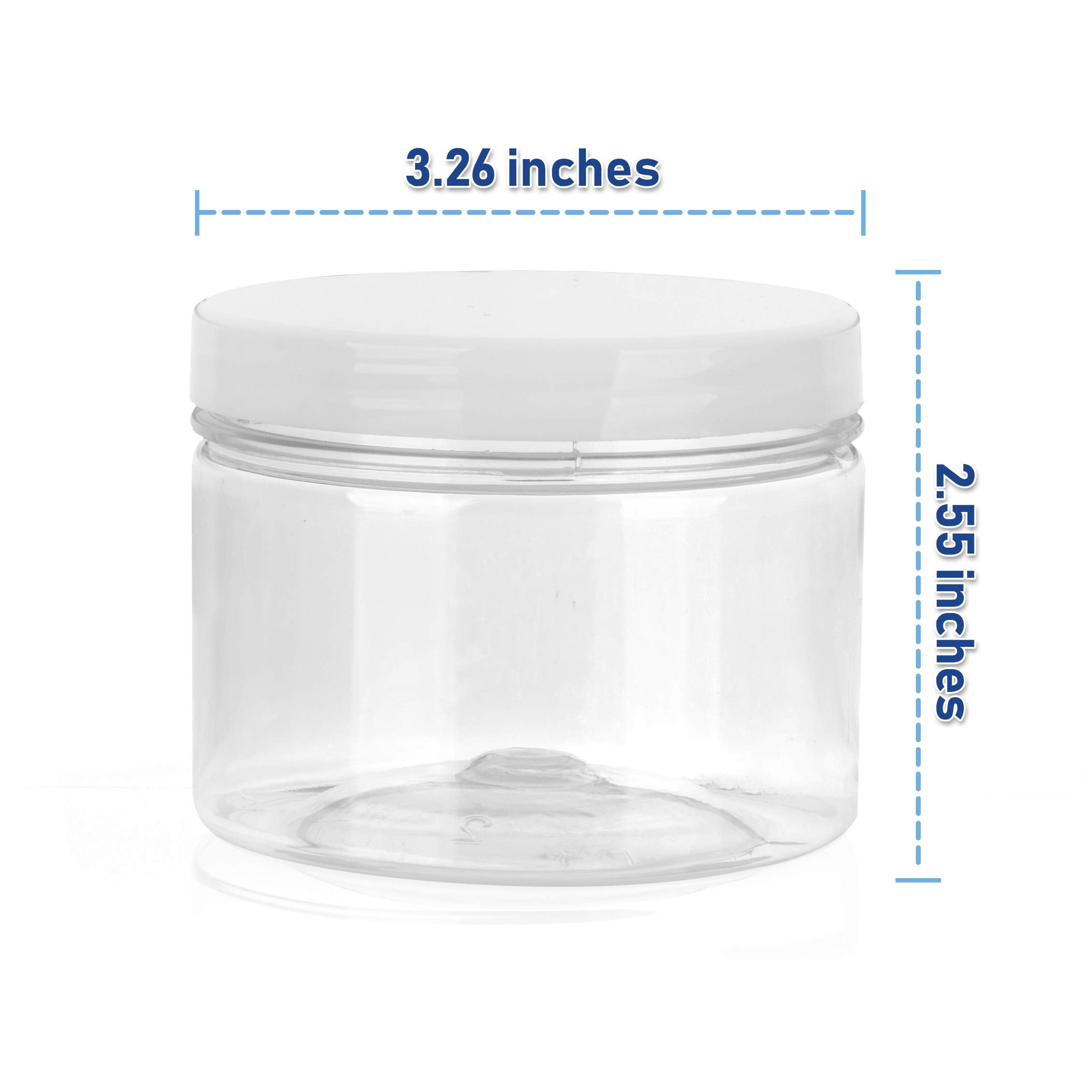 Healthy Packers twelve-pack empty jars for organized food prep and crafts.