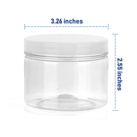 Healthy Packers twelve-pack empty jars for organized food prep and crafts.