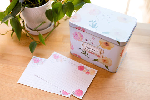 Heart&Berry 24-card set ready to organize favorite recipes.