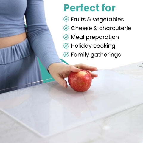 HearthCollections durable acrylic construction designed for frequent kitchen use.