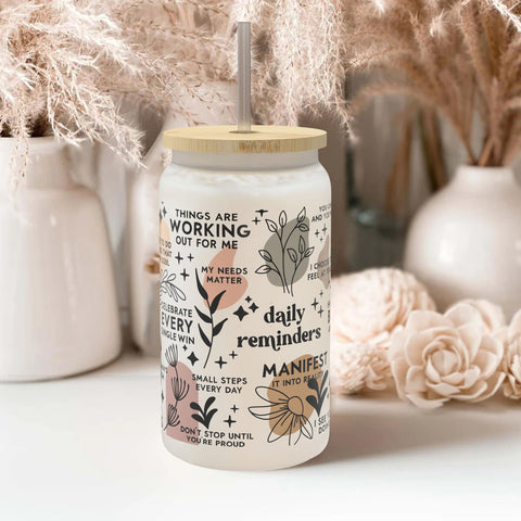 Heather & Willow daily-affirmation cup makes a thoughtful gift for mindful living.