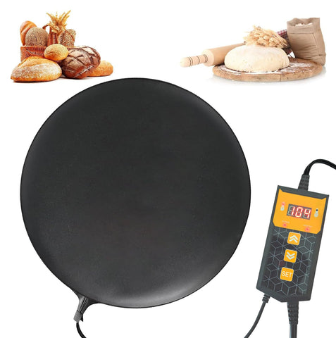 HEATIDEAS heating pad for sourdough proofing maintains steady fermentation temperature.