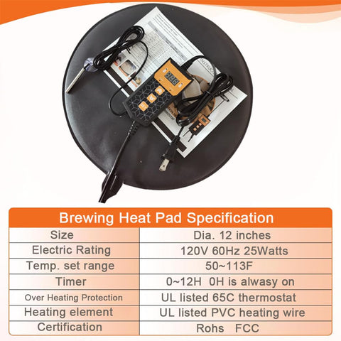 HEATIDEAS NTC sensor shows real-time temperature during batches.