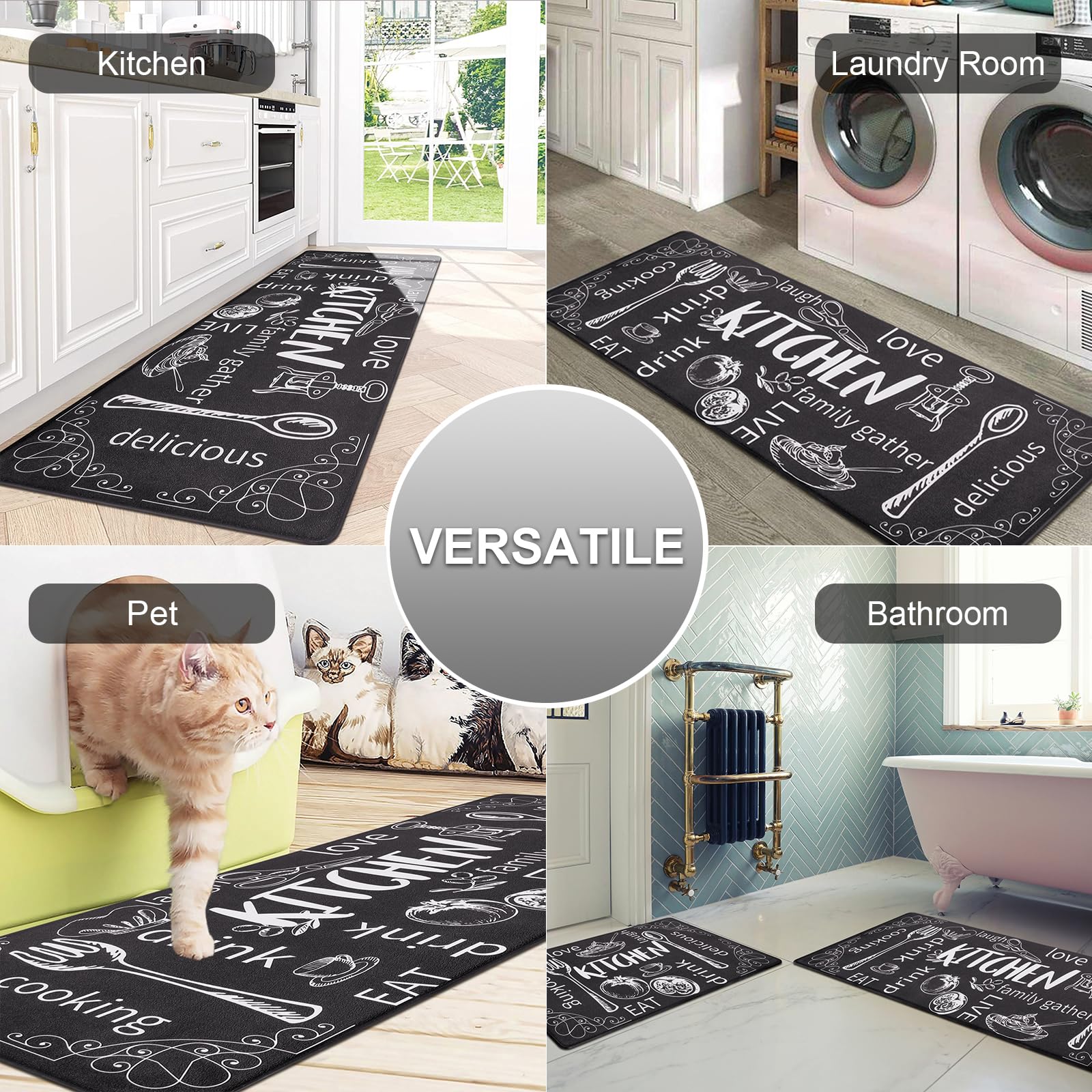 HEBE Versatile placement in sink, counter, laundry, or desk areas