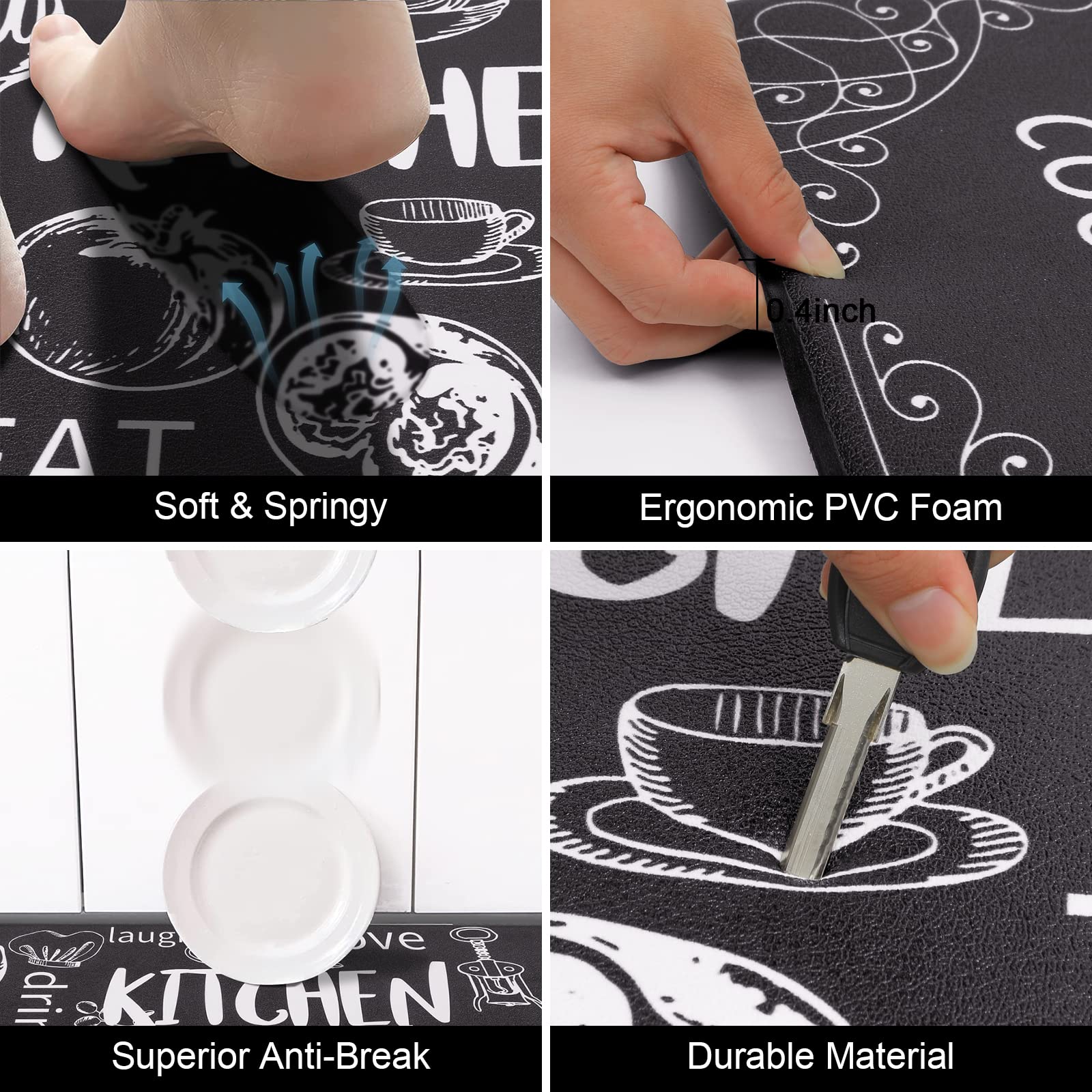 HEBE Waterproof and stain-resistant material that cleans quickly after spills