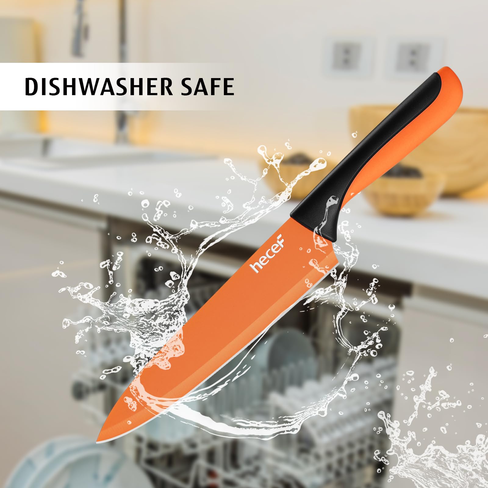 hecef 5-inch utility knife versatile for detail work