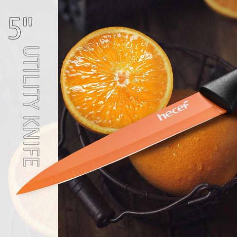 hecef 8-inch chef knife for precise chopping