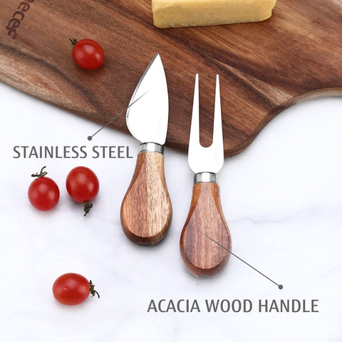 hecef cheese board handle easy carry and transport
