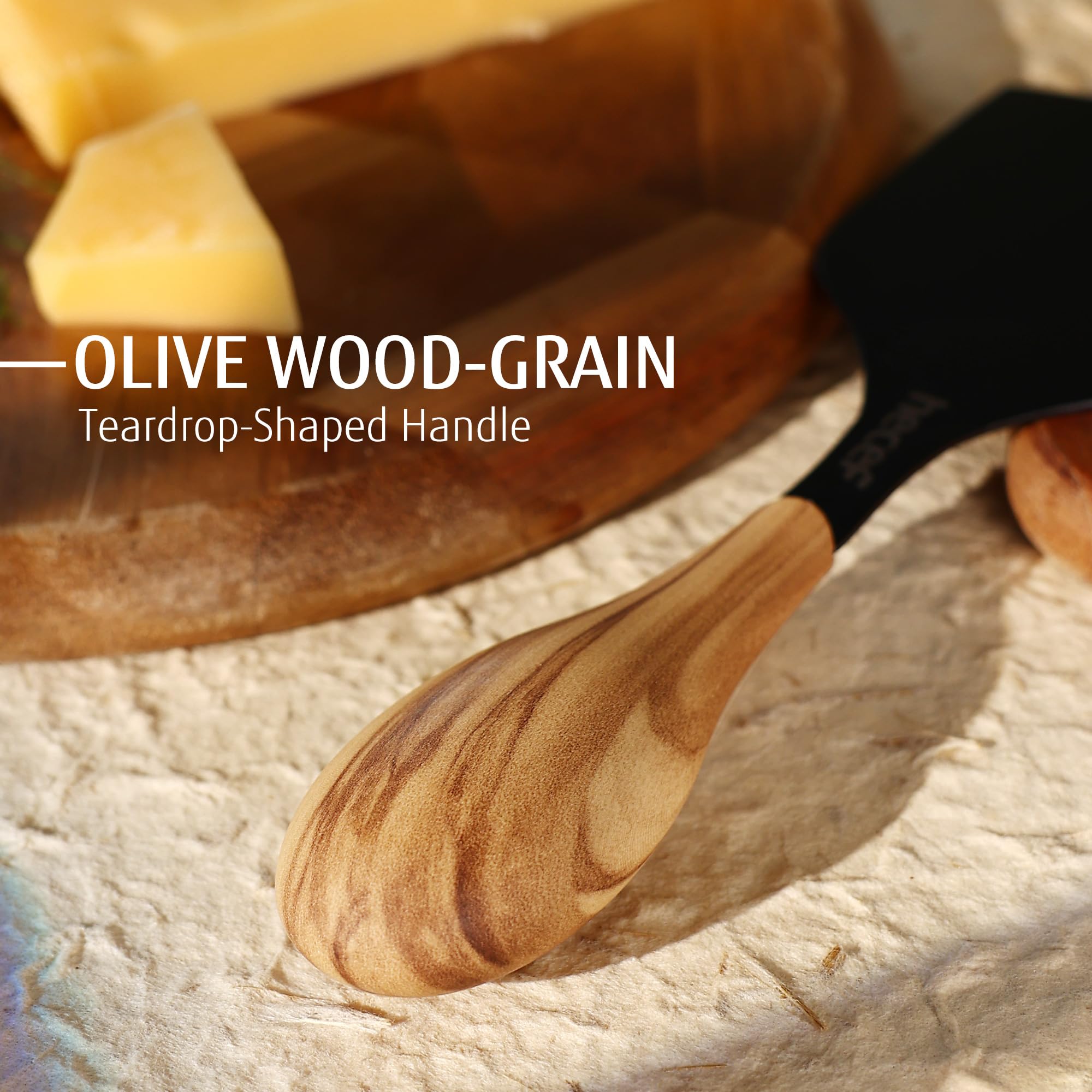 hecef cheese knife gift packaging stylish gift for housewarmings and wine nights