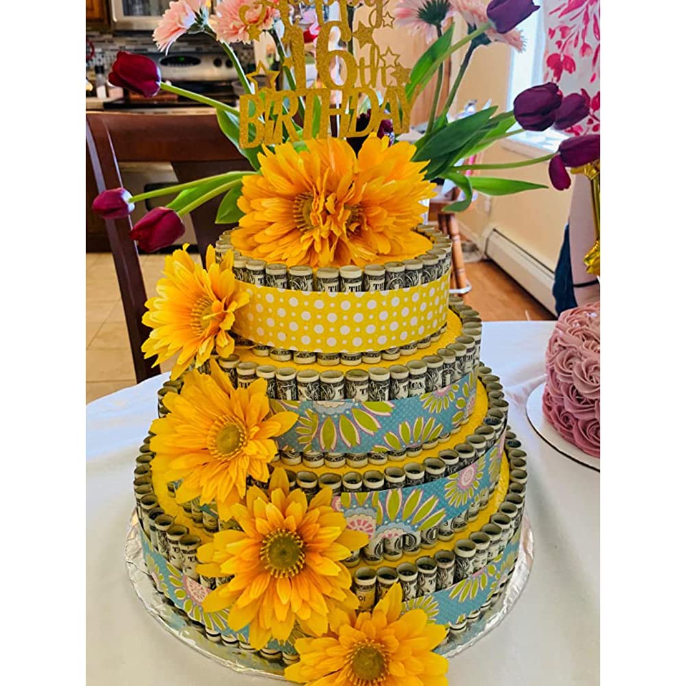 Hedume cake dummy display setup shows tiered arrangements for events.