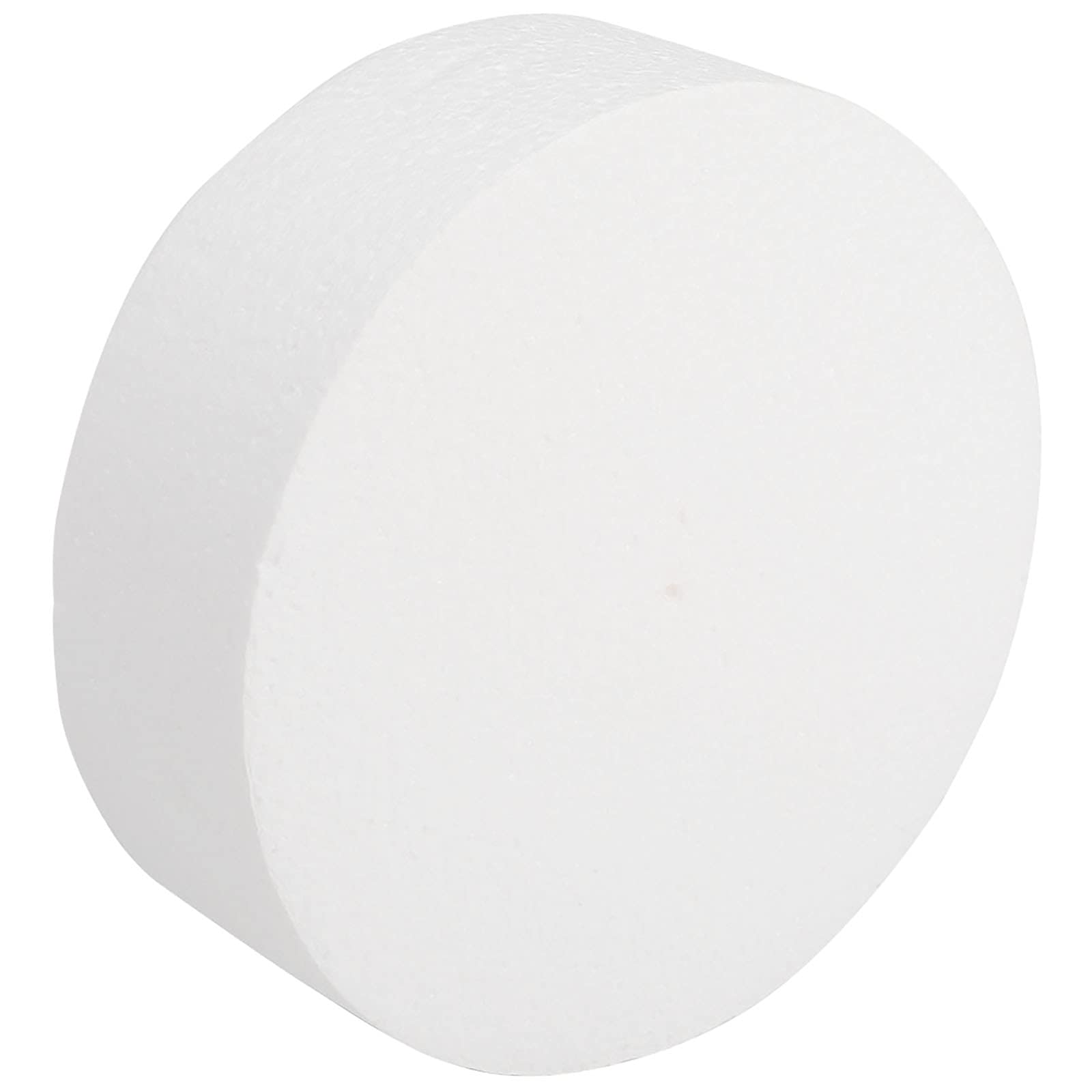 Hedume round cake dummy 8in ideal for wedding centerpiece modeling.