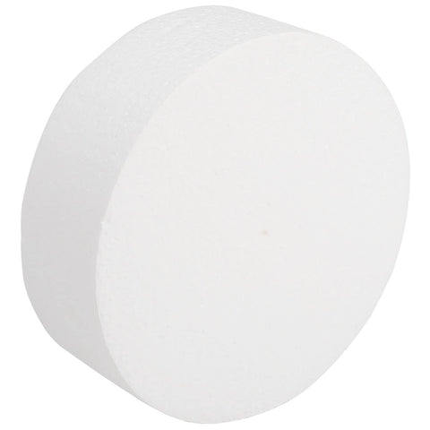 Hedume round cake dummy 8in ideal for wedding centerpiece modeling.