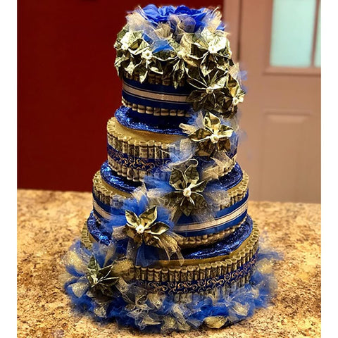 Hedume wedding cake dummy supports rehearsal displays for elegant desserts.