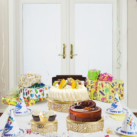 Hedume wedding and party dessert display elevates cake presentation