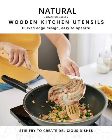 Hefild minimalist design utensils blend natural beauty with practical function