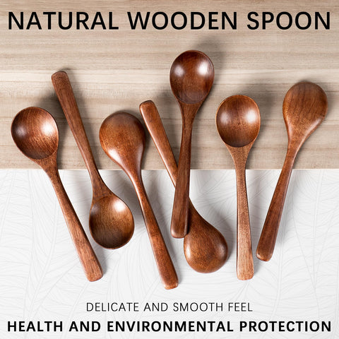 Hefild elegant tableware spoons in dining setup, seven-piece set for refined meals