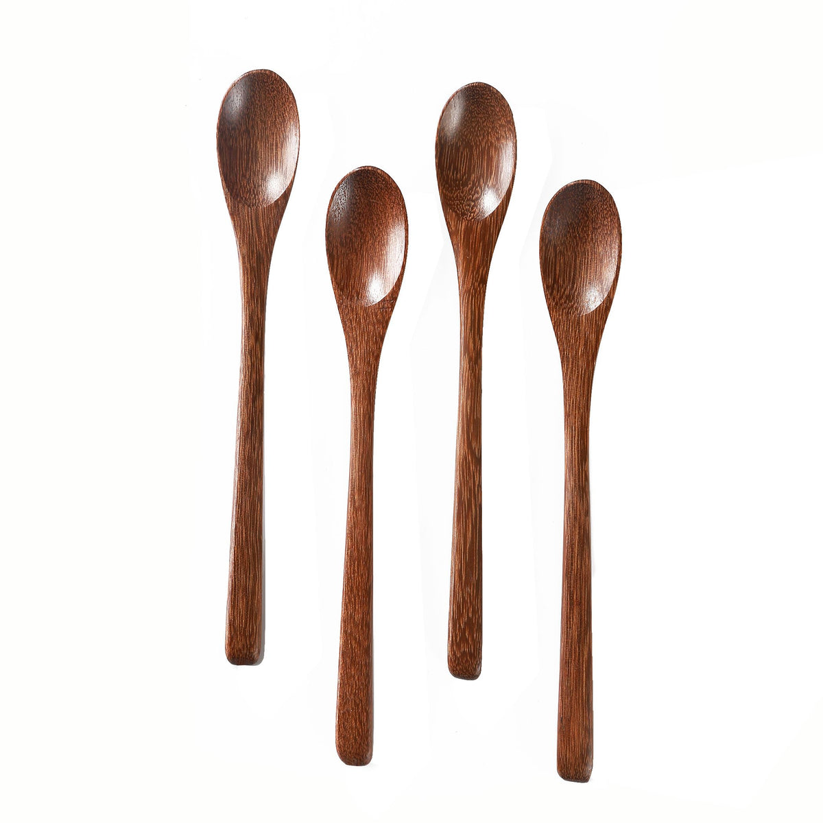 Hefild padauk honey spoon with 7.8-inch handle ideal for jars