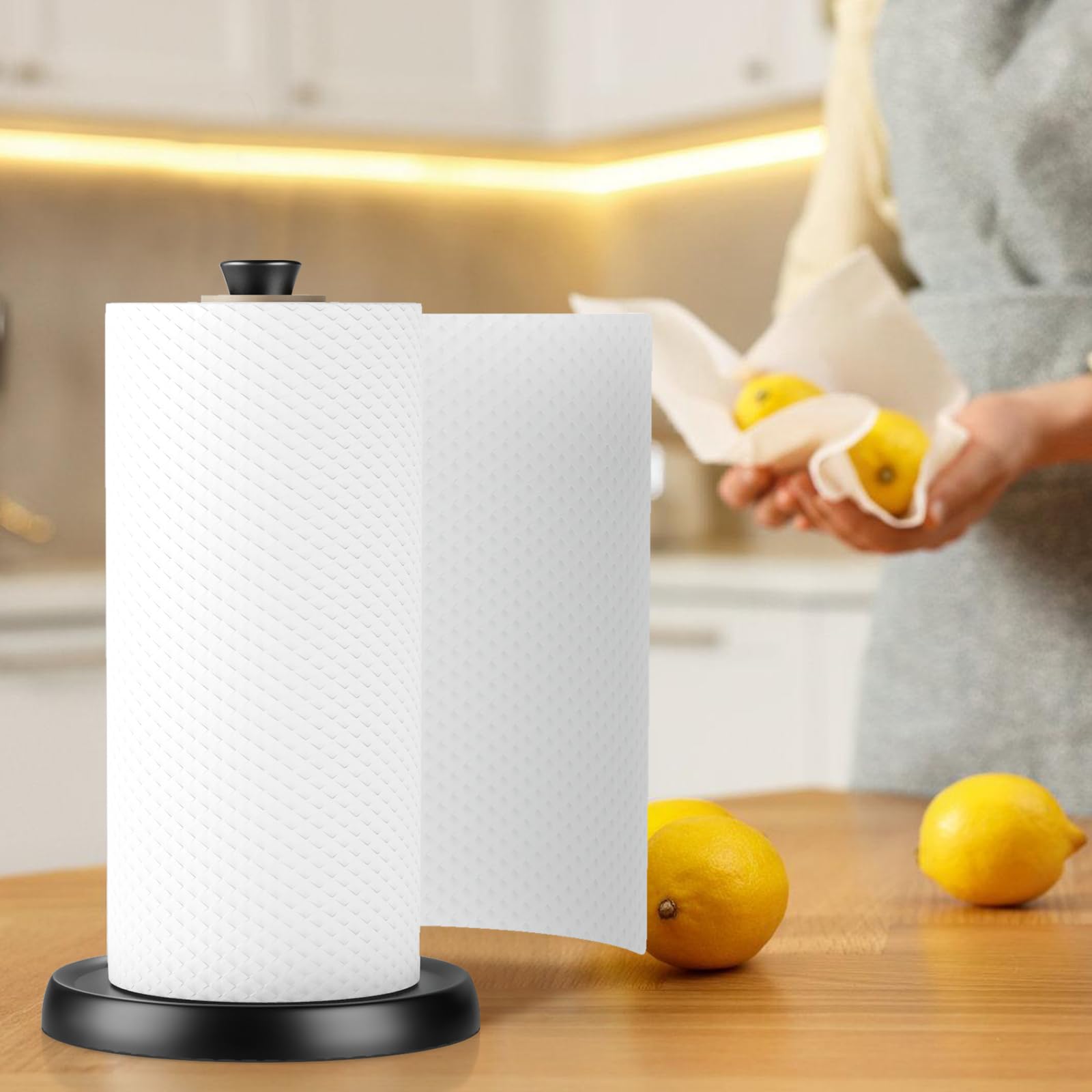 Hegivoc renter-friendly towel holder for versatile spaces
