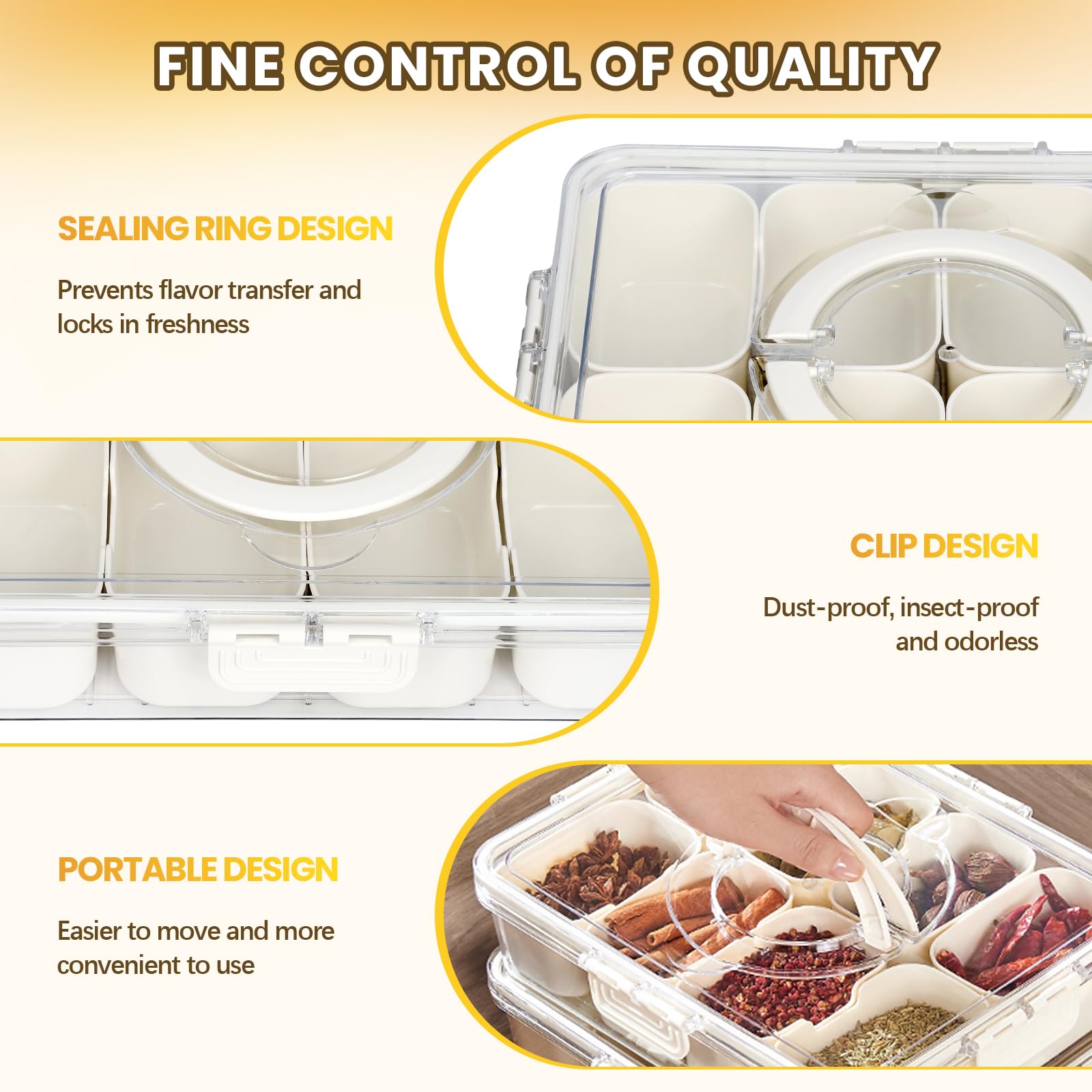 Hegrish Snack Box Container is dishwasher-safe and easy to clean after meals