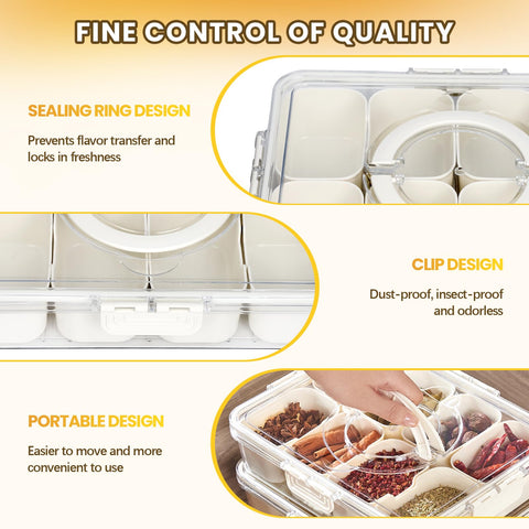 Hegrish Snack Box Container is dishwasher-safe and easy to clean after meals