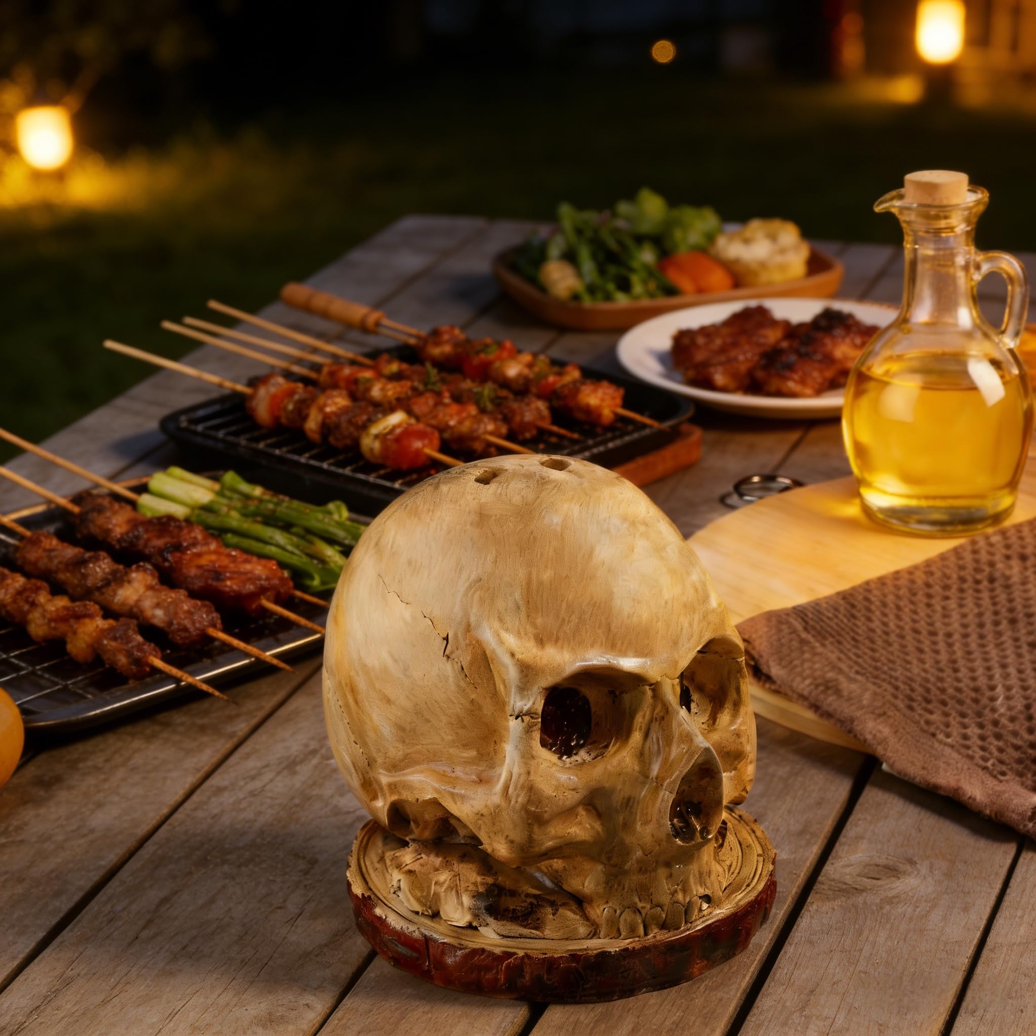 HeiheiTom gothic countertop display doubles as a conversation starter