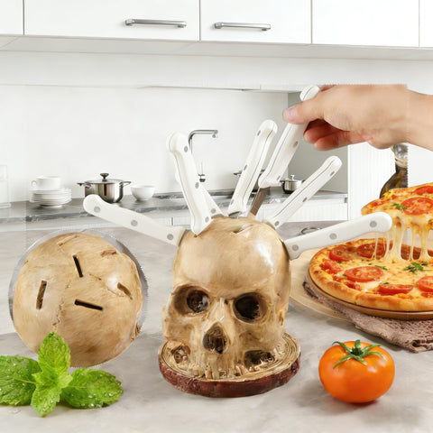 HeiheiTom horror decor idea for Halloween or themed kitchen