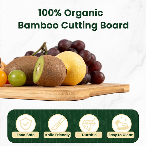 Heimlove compact board perfect for serving fruits and vegetables.