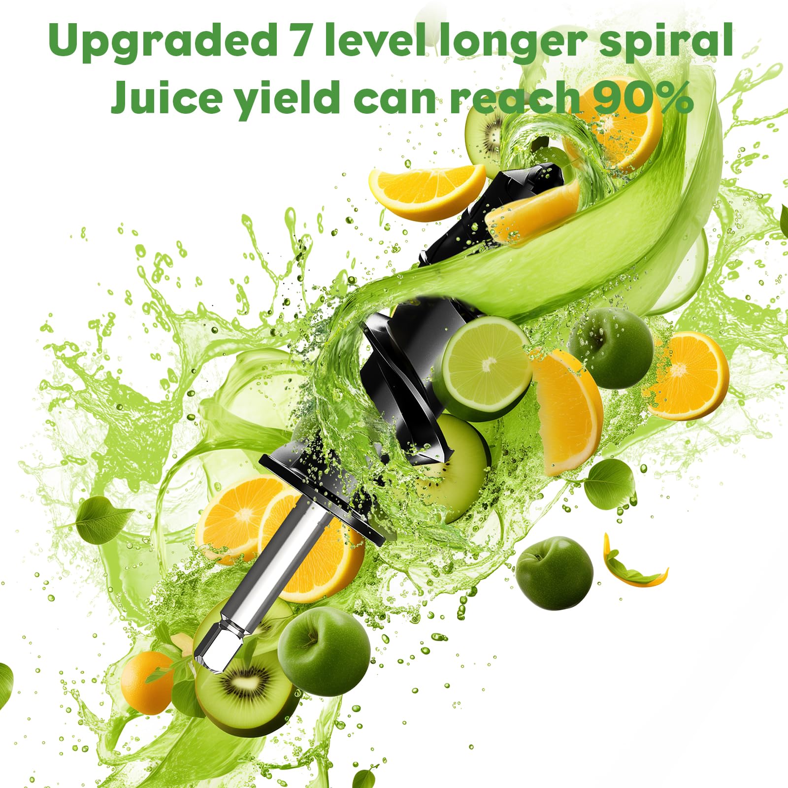 Heiolkako juicer attachment with easy assembly for quick setup on KitchenAid.