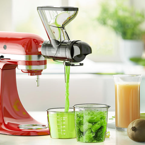 Heiolkako one-year support backs your juicer attachment purchase.