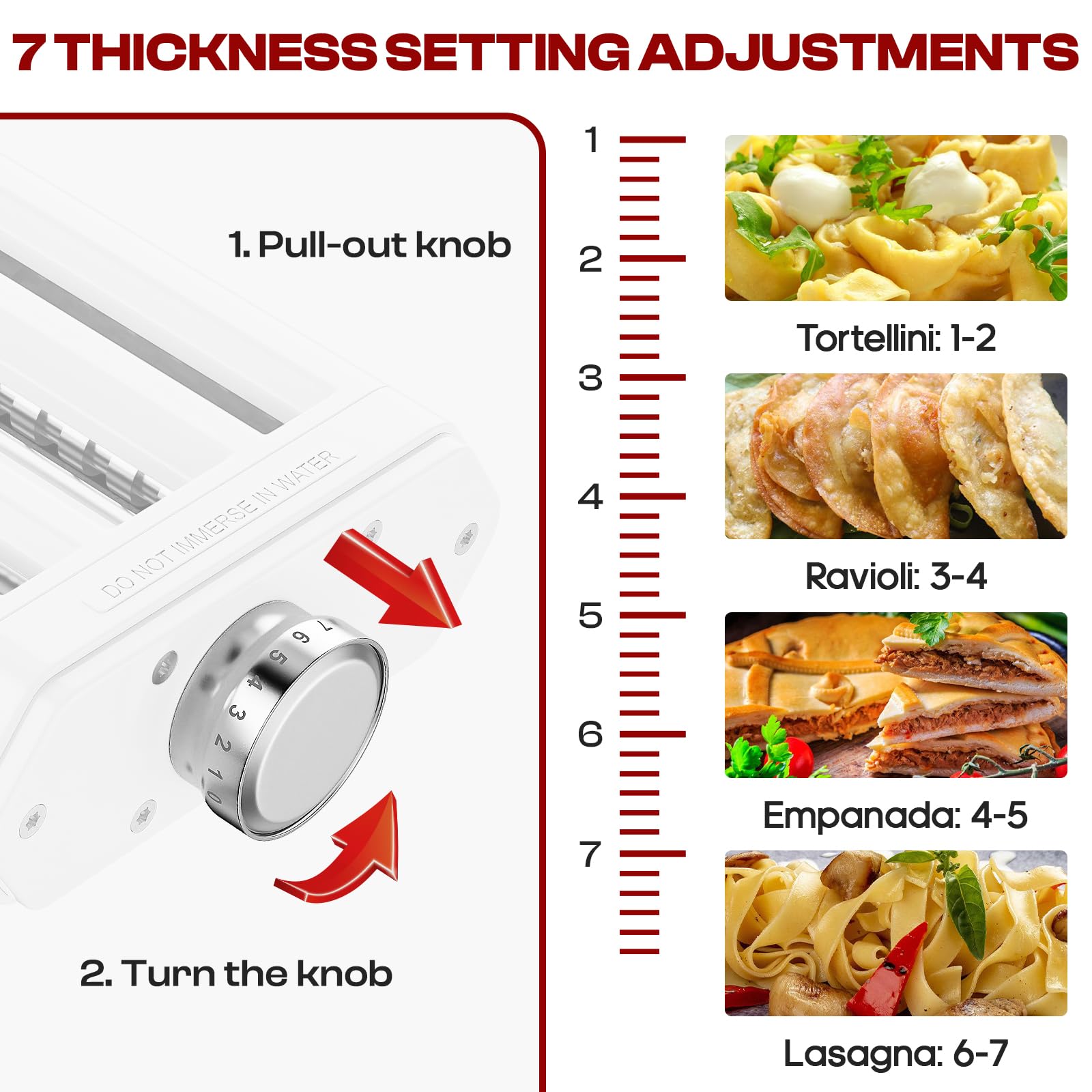 Heiolkako 3-in-1 pasta maker kit reduces tool swaps