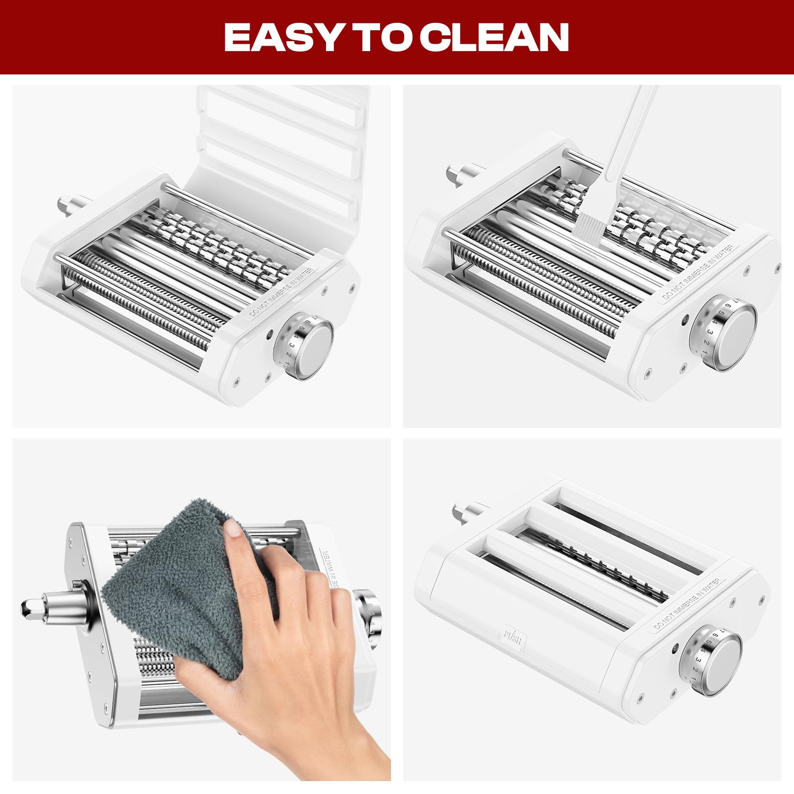 Heiolkako pasta attachment enables fresh pasta in minutes