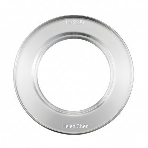 Helen's Asian Kitchen premium steamer ring over pot enables quick, even steaming.