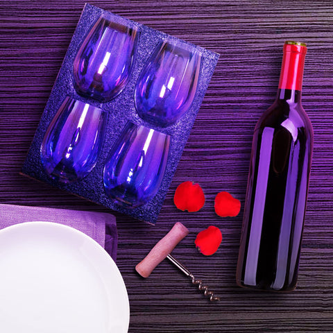 HELLWANG wine glasses dishwasher-safe for easy cleaning after gatherings