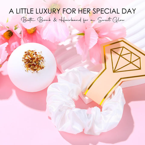 HELORAY bath bomb delivers a relaxing spa-like moment for self-care.