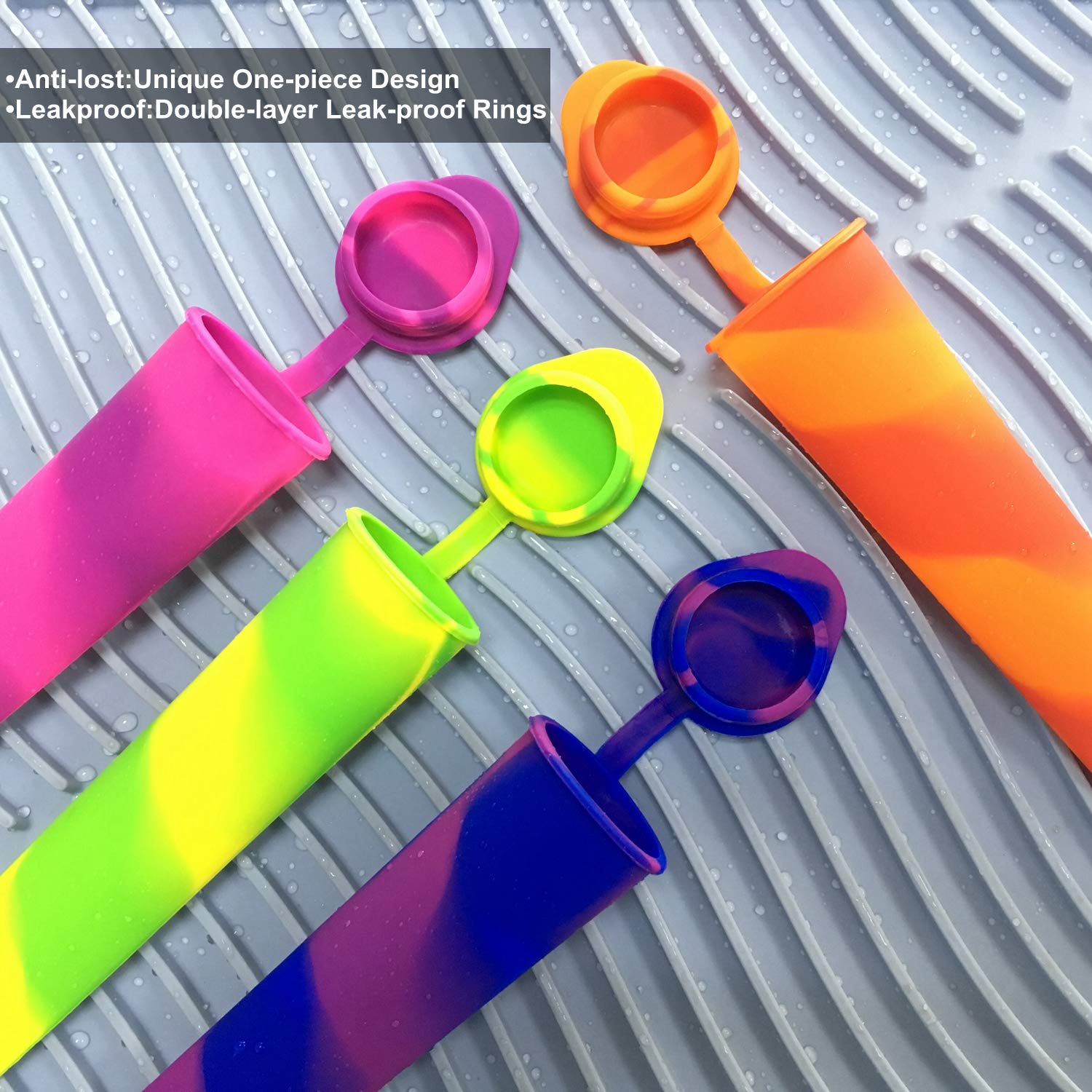 Helpcook colorful molds ideal for family snacks and kids