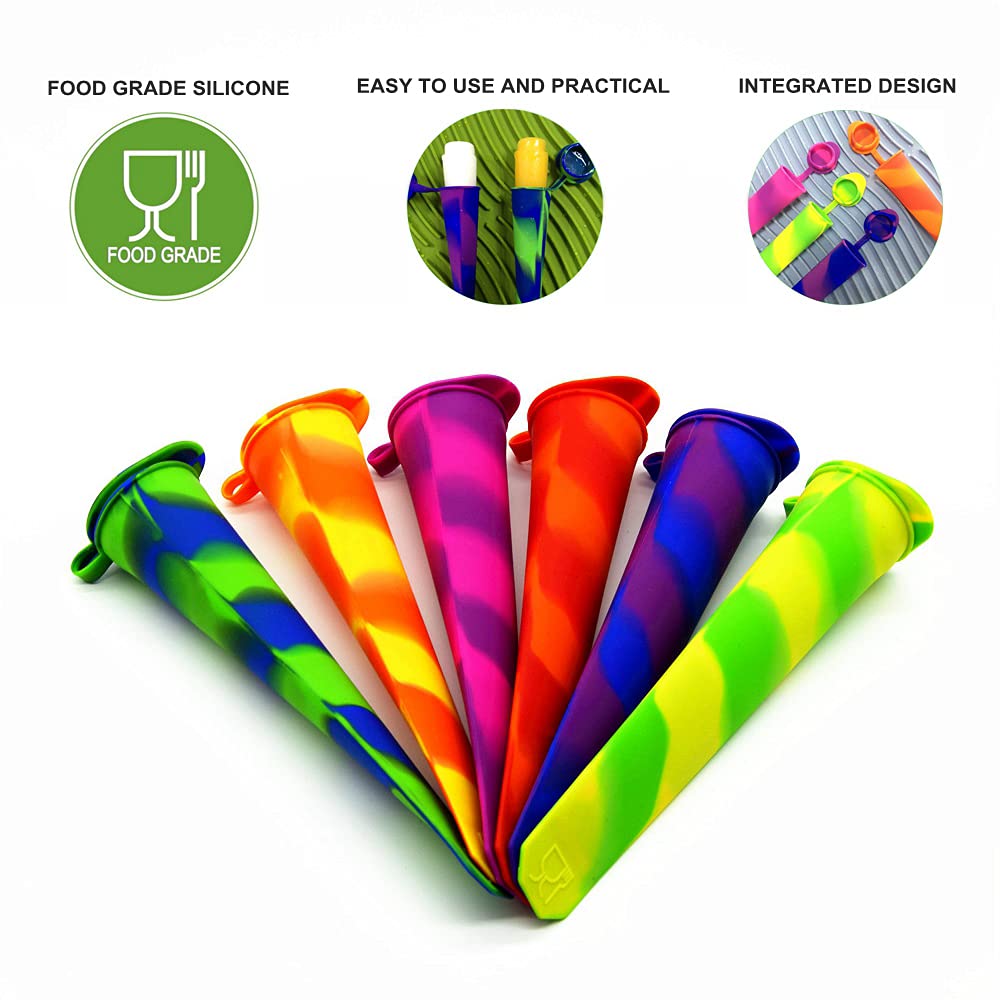Helpcook silicone lid design for mess-free release
