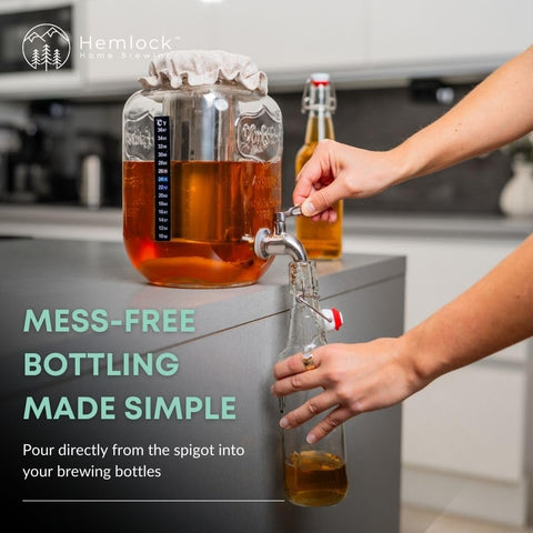 Hemlock Home Brewing custom note section helps you track fermentation milestones and flavors.