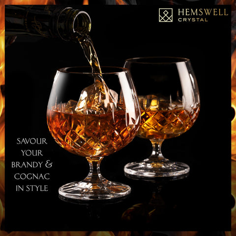 Hemswell Crystal gift-ready packaging for sophisticated entertaining