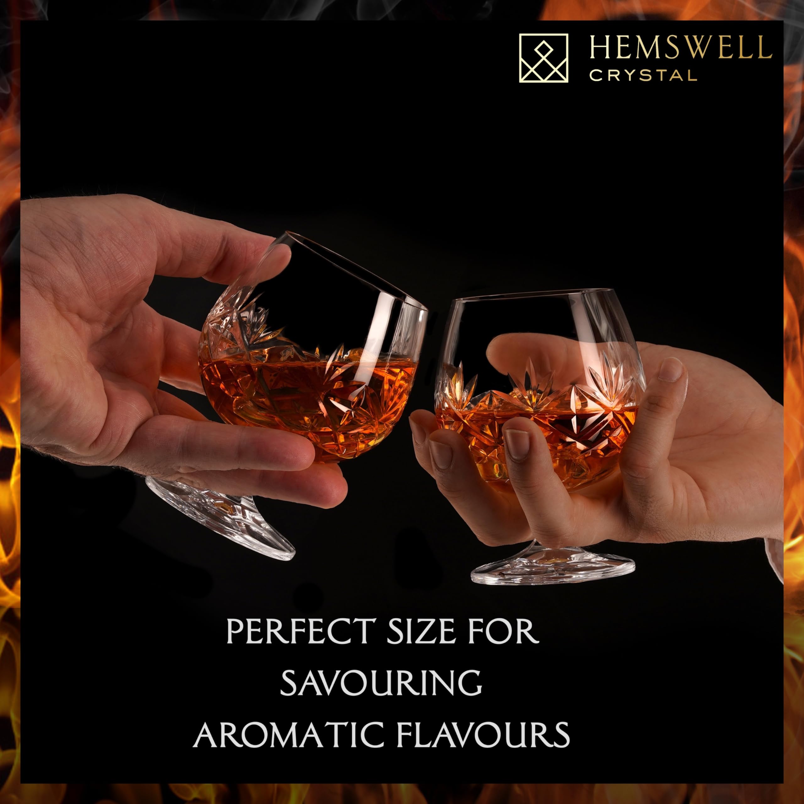 Hemswell Crystal gift box presents a refined home bar upgrade.