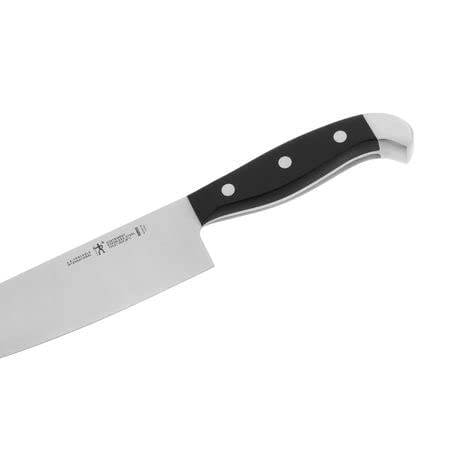 Henckels 8-inch chef's knife offers balanced control for everyday prep