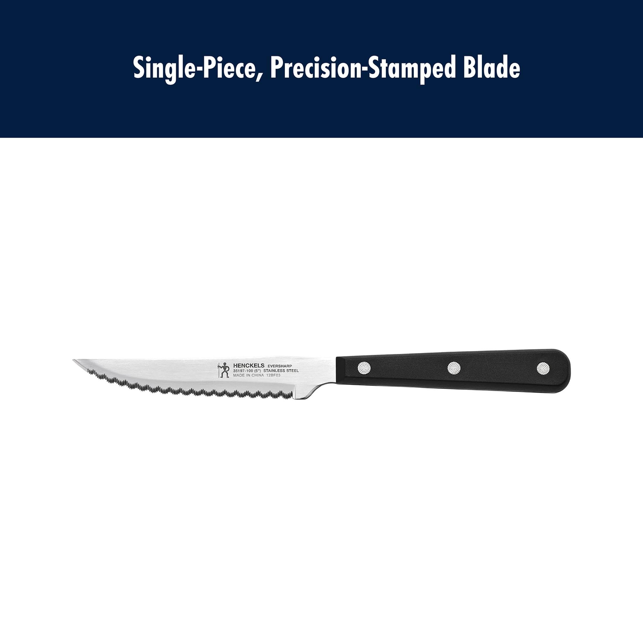 Classic balanced knife for dining and everyday use.