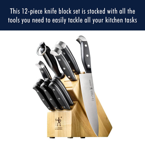 HENCKELS 8-inch bread knife slices crusty loaves cleanly.