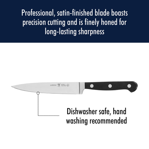 HENCKELS Classic fully forged construction ensures durability and seamless blade-to-handle feel.