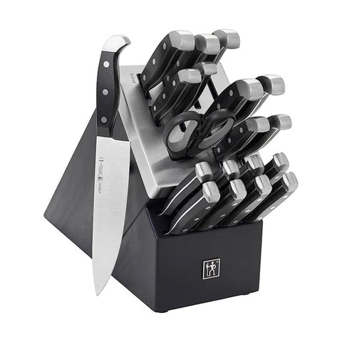 Henckels International Statement self-sharpening knife block for precise kitchen prep