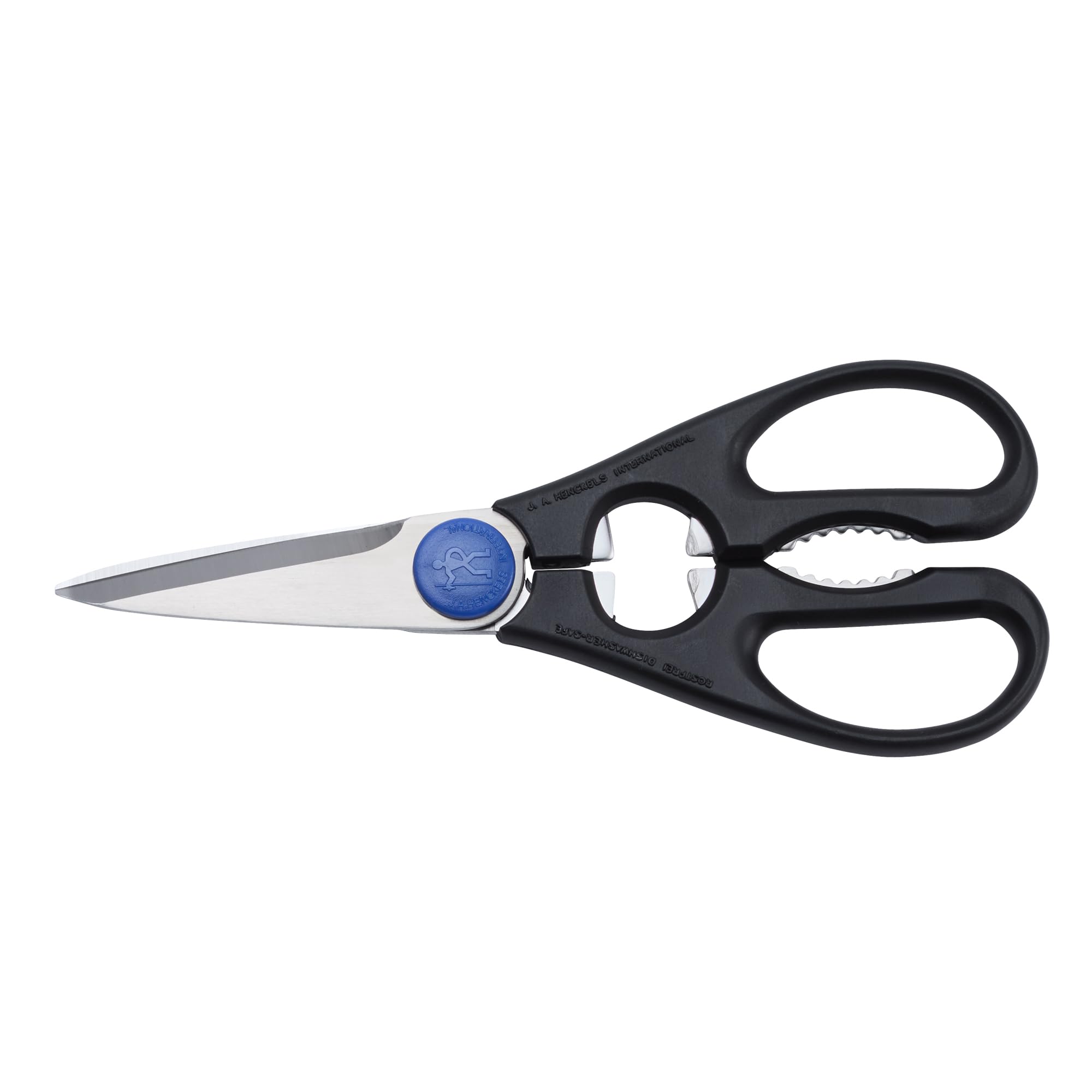 HENCKELS Kitchen Shears in use showing versatile cutting applications